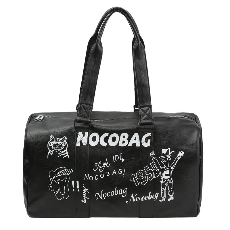 PU Graffiti Print Travel Bag Luggage Storage Bag Large Capacity Couple Waterproof Sports Fitness Yoga Bag чорний
PU Graffiti Print Travel Bag Luggage Storage Bag Large Capacity Couple Waterproof Sports Fitness Yoga Bag чорний