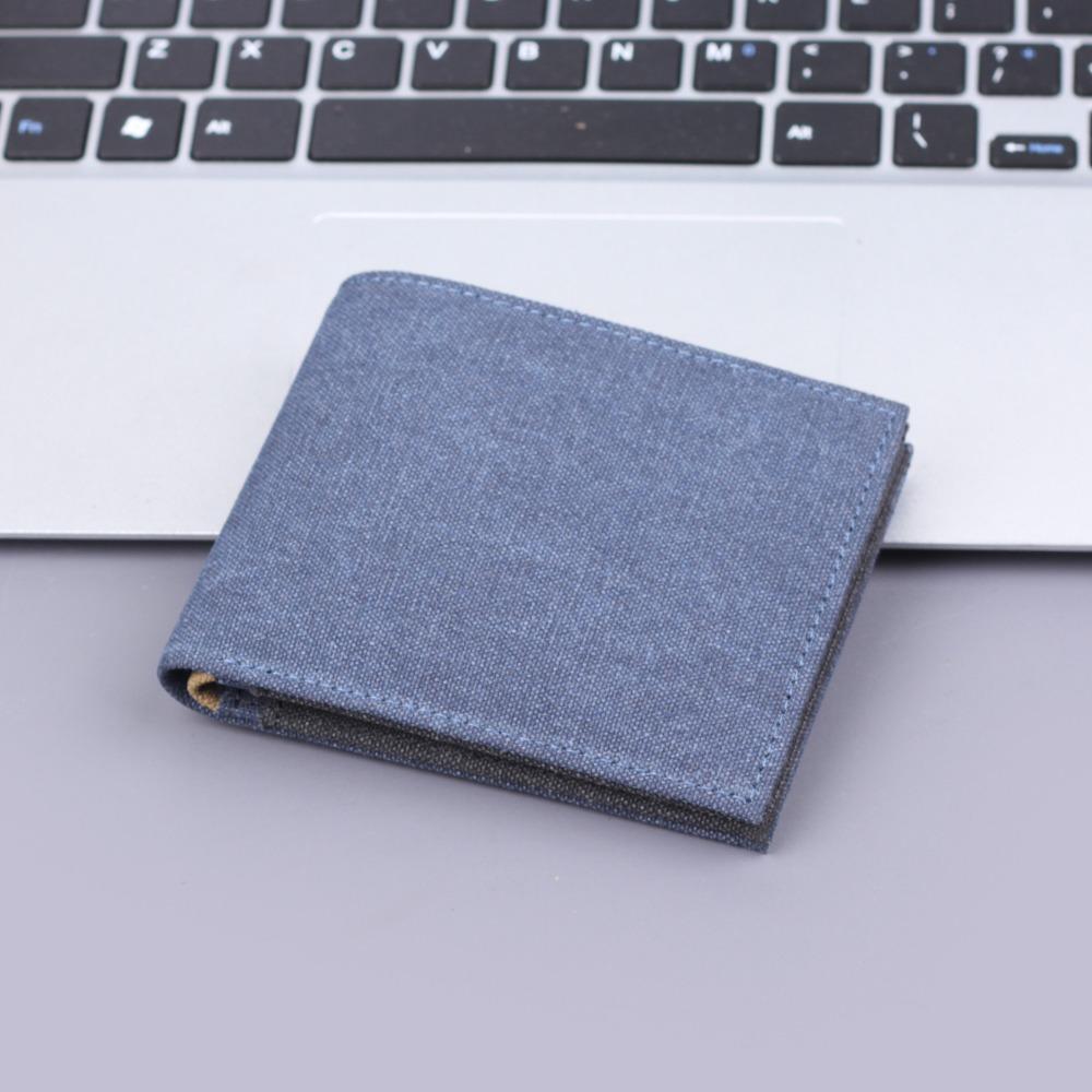 New Canvas Men s Short Wallet Two-fold Large Capacity Retro Coin Purse Black Blue Coffee Slim Wallet Men Women синій
New Canvas Men s Short Wallet Two-fold Large Capacity Retro Coin Purse Black Blue Coffee Slim Wallet Men Women синій