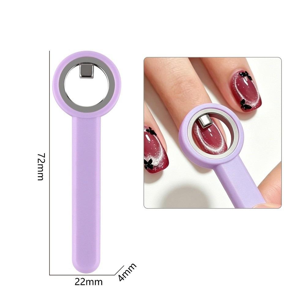 DIY Circular Cat Eye Magnets Cat-Eye Nail Halo Style Magnetic Nail Magnet Hollow Cat Eye Magnet фіолетовий
DIY Circular Cat Eye Magnets Cat-Eye Nail Halo Style Magnetic Nail Magnet Hollow Cat Eye Magnet фіолетовий