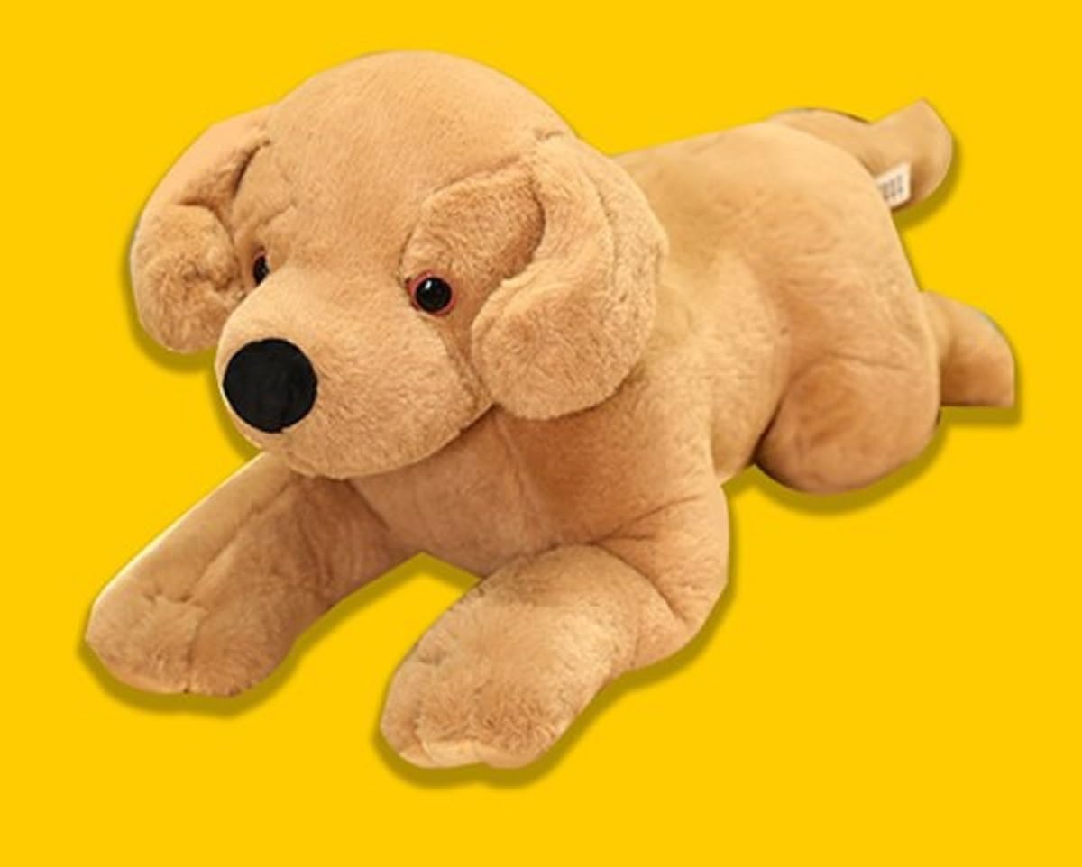 Comfortable and fluffy Labrador Retriever plush toy pillow, perfect as a gift for children, friends, or girlfriends. Brown, 80cm.
Comfortable and fluffy Labrador Retriever plush toy pillow, perfect as a gift for children, friends, or girlfriends. Brown, 80cm.