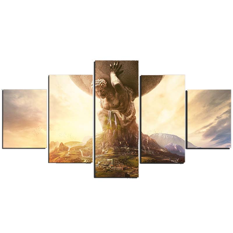 HD Печать Картины Настенное Искусство, 5 Картинок, Видеоигра, Картина Atlas God, Домашний Декор, Современный Плакат, Украшение Гостиной Medium Size Unframed Canvas
HD Печать Картины Настенное Искусство, 5 Картинок, Видеоигра, Картина Atlas God, Домашний Декор, Современный Плакат, Украшение Гостиной Medium Size Unframed Canvas