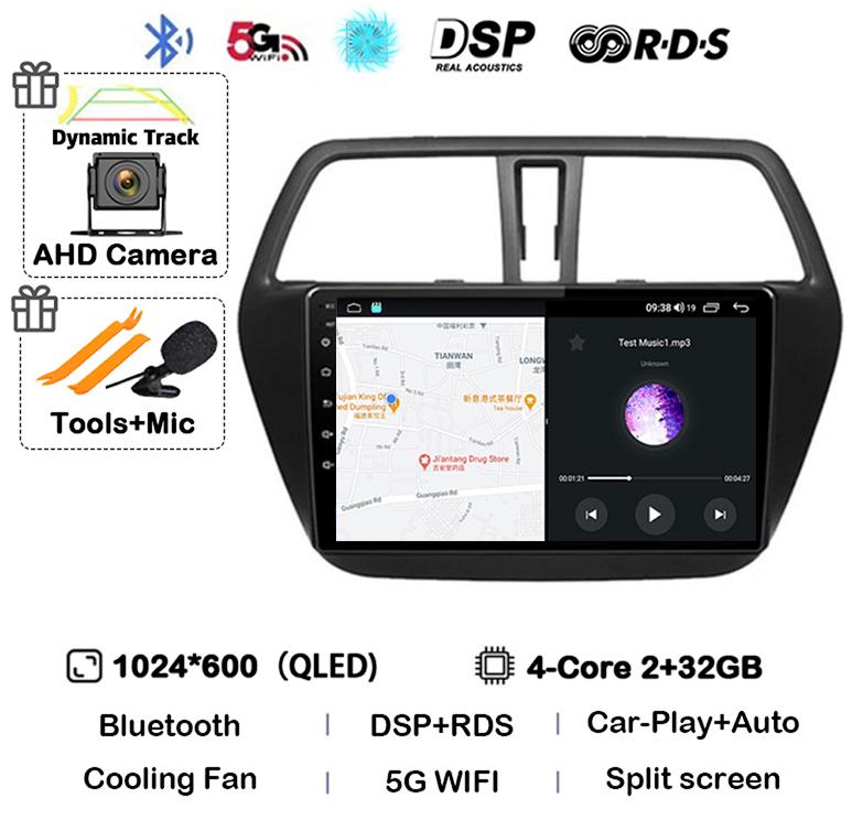 Android 14 Carplay WIFI 4G для Suzuki S-Cross SX4 2014 2015 2016 2017 Автомагнитола GPS Мультимедийный Плеер Стерео Головное Устройство DSP
Android 14 Carplay WIFI 4G для Suzuki S-Cross SX4 2014 2015 2016 2017 Автомагнитола GPS Мультимедийный Плеер Стерео Головное Устройство DSP