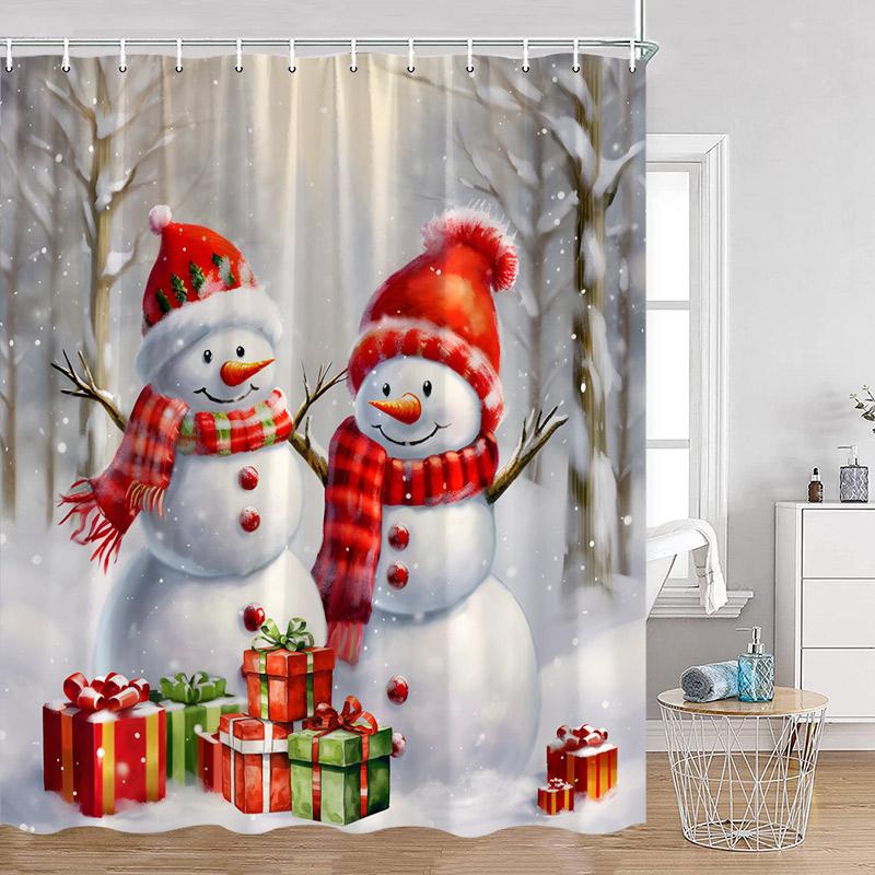 Синяя шторка для душа со снеговиком, еловая ветка, рождественский шар, подарок, снежинка, зимняя, рождественская, набор штор для ванны, домашний декор для ванной комнаты с крючками 90x180cm-35x70in
Синяя шторка для душа со снеговиком, еловая ветка, рождественский шар, подарок, снежинка, зимняя, рождественская, набор штор для ванны, домашний декор для ванной комнаты с крючками 90x180cm-35x70in