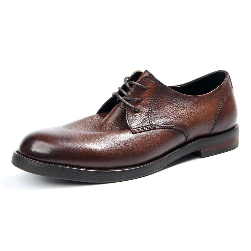 British Leather Shoes Men S Business Leisure First Layer Cowhide Retro Hand-Polished Old Men S Shoes 1107-13 38
British Leather Shoes Men S Business Leisure First Layer Cowhide Retro Hand-Polished Old Men S Shoes 1107-13 38