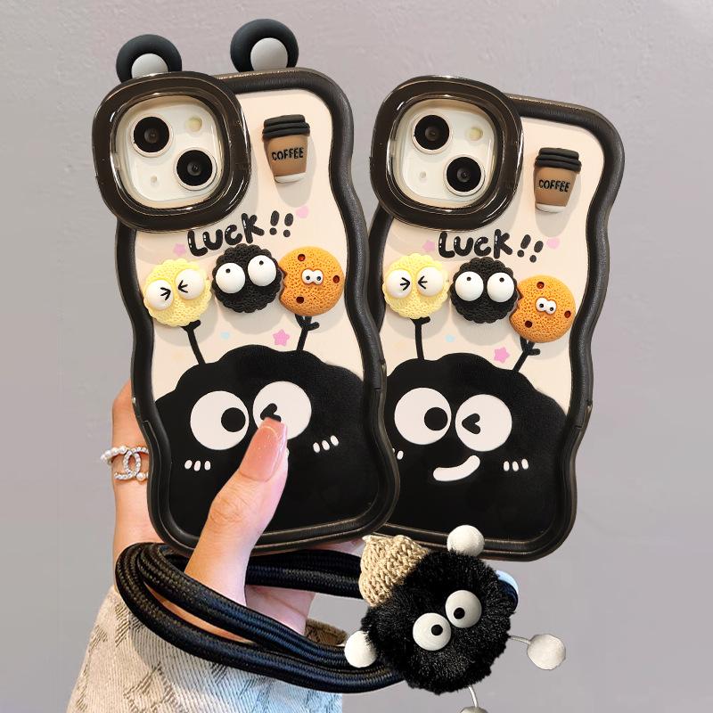 Coffee Briquette Doll Lanyard Suitable for Apple 16PRO Mobile Phone Case Huawei Oppo Xiaomi VivoS19 Dual Stand Redmi K40/K40 Pro
Coffee Briquette Doll Lanyard Suitable for Apple 16PRO Mobile Phone Case Huawei Oppo Xiaomi VivoS19 Dual Stand Redmi K40/K40 Pro