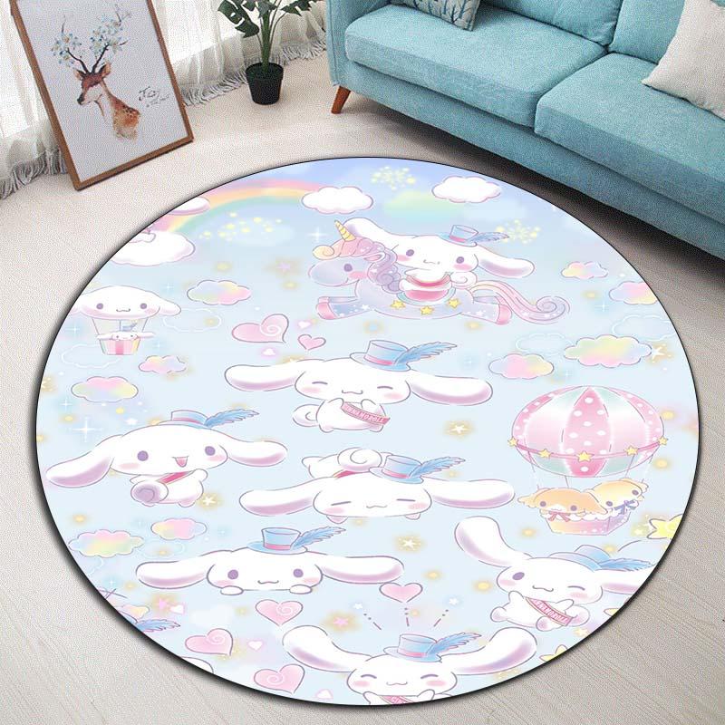 This My Melody Cartoon Round Rug Can Be Used To Decorate Living Rooms, Bedrooms, Sofas, and Playrooms; It Is A Non-slip Rug. 80cm
This My Melody Cartoon Round Rug Can Be Used To Decorate Living Rooms, Bedrooms, Sofas, and Playrooms; It Is A Non-slip Rug. 80cm
