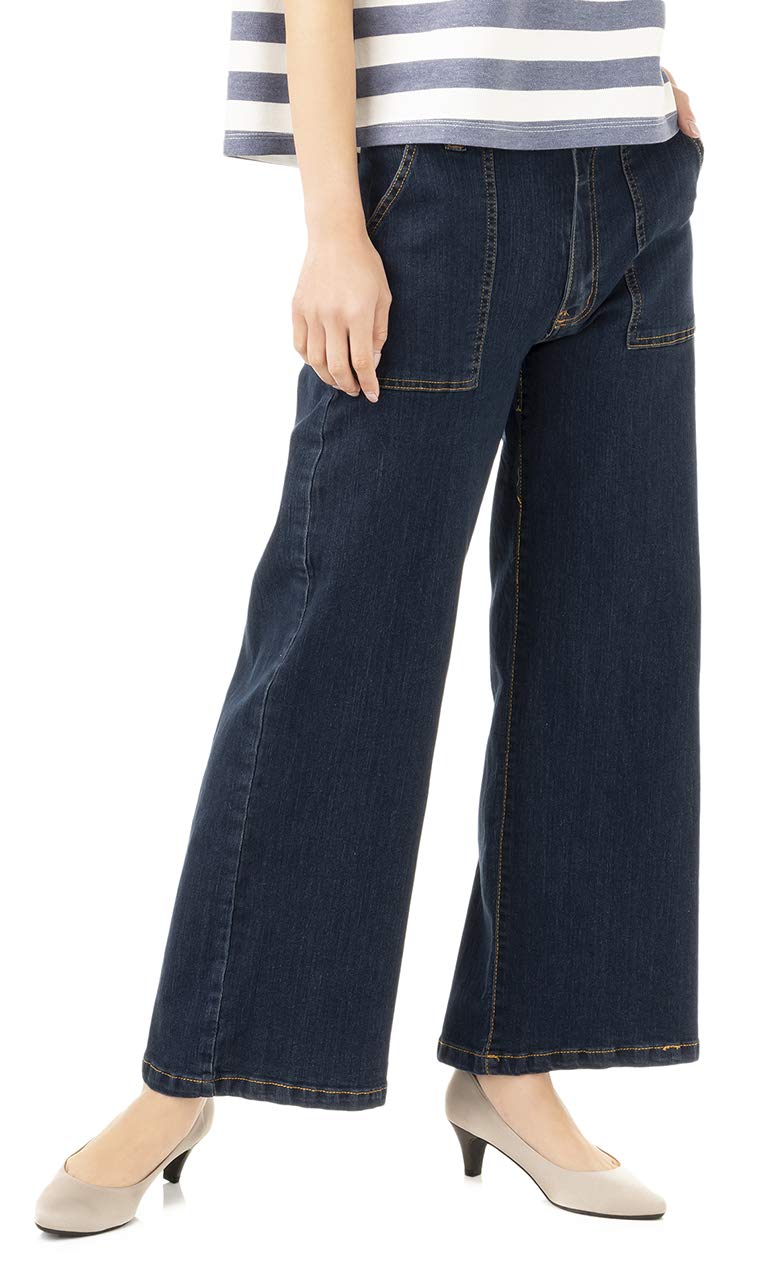 Captain Kay Wide Baker Denim 3 Sizes Casual Baggy Navy Blue Women s Pants, Colors, M-4L, Cotton, Pants,
Captain Kay Wide Baker Denim 3 Sizes Casual Baggy Navy Blue Women s Pants, Colors, M-4L, Cotton, Pants,