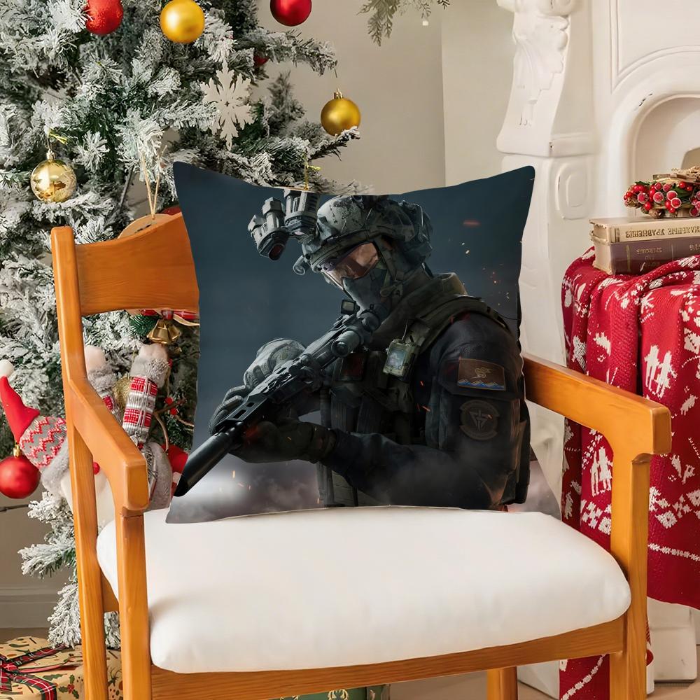 Cool Game DDelta Force Pillow Case Silky Short Plush With Invisible Zipper Dustproof Sofa Cushion Cover For Home Decor 30X30cm
Cool Game DDelta Force Pillow Case Silky Short Plush With Invisible Zipper Dustproof Sofa Cushion Cover For Home Decor 30X30cm