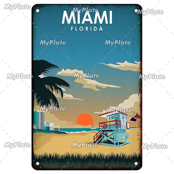 USA MIAMI Tin Signs Vintage Metal Sign DUBAI City Plaque Wall Decor for Bar Pub Man Cave Decorative Plate Iron Country Painting 20x30cm(7.8x11.8inch)
USA MIAMI Tin Signs Vintage Metal Sign DUBAI City Plaque Wall Decor for Bar Pub Man Cave Decorative Plate Iron Country Painting 20x30cm(7.8x11.8inch)