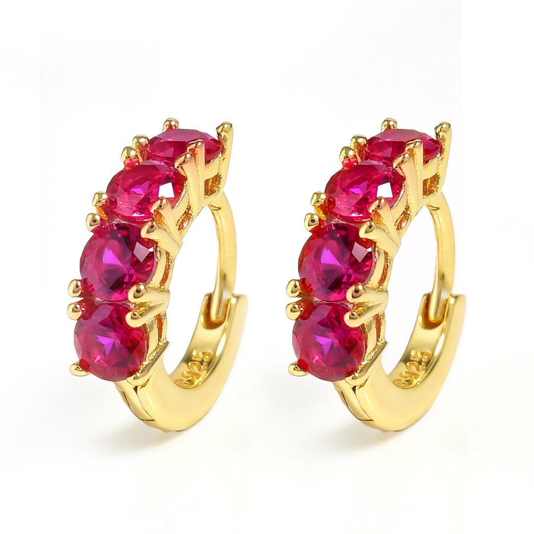 Rose-red Tourmaline-colored Small Earrings Stick To The Ears, Light Luxury Commuter Earrings, Women s Daily Versatile Earrings, Ear Buckles 2026
Rose-red Tourmaline-colored Small Earrings Stick To The Ears, Light Luxury Commuter Earrings, Women s Daily Versatile Earrings, Ear Buckles 2026