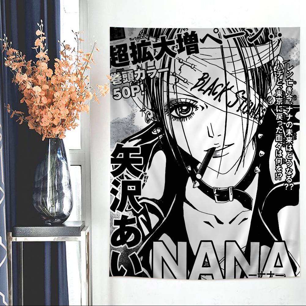 Popular NNana Anime Hanging Bohemian Tapestry Bohemian Wall Tapestries Mandala Kawaii Room Decor 74x94cm(29x37in)
Popular NNana Anime Hanging Bohemian Tapestry Bohemian Wall Tapestries Mandala Kawaii Room Decor 74x94cm(29x37in)
