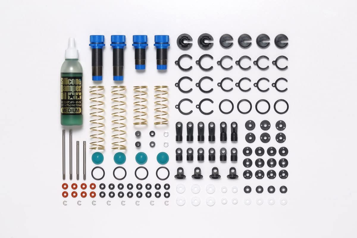 Tamiya Options Aluminum Damper Set 54993 Hop-Up No.1993 OP.1993 TT-02B/DF-03
Tamiya Options Aluminum Damper Set 54993 Hop-Up No.1993 OP.1993 TT-02B/DF-03