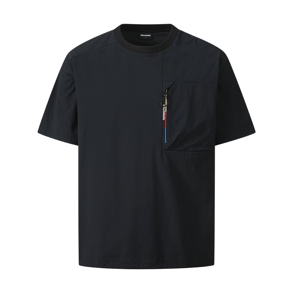 Salomon Uni Blast Series Fashion Simple Loose Round Neck Short Sleeve T-Shirt Unisex Tops Black C28133 S
Salomon Uni Blast Series Fashion Simple Loose Round Neck Short Sleeve T-Shirt Unisex Tops Black C28133 S
