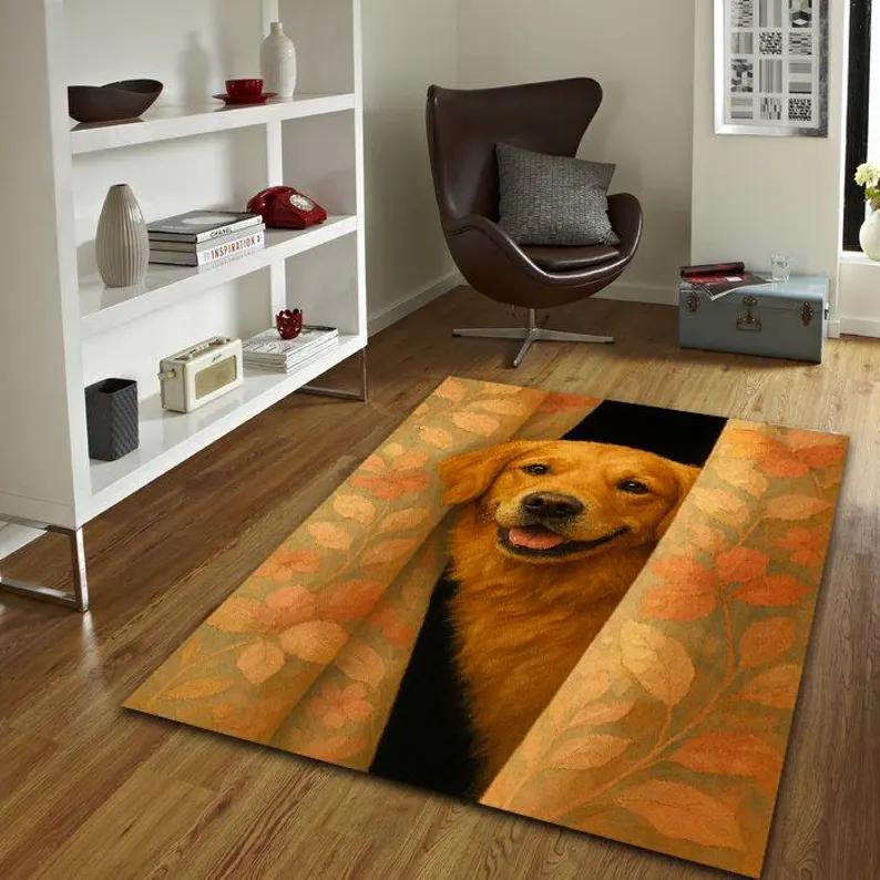 Golden Rug Art Deco Dog Area Rug Vintage Pet Lover Carpet Large Dog Floor Rug Unique Canine Decor Dog Bed Rug Dog Food Mat 40x60cm
Golden Rug Art Deco Dog Area Rug Vintage Pet Lover Carpet Large Dog Floor Rug Unique Canine Decor Dog Bed Rug Dog Food Mat 40x60cm