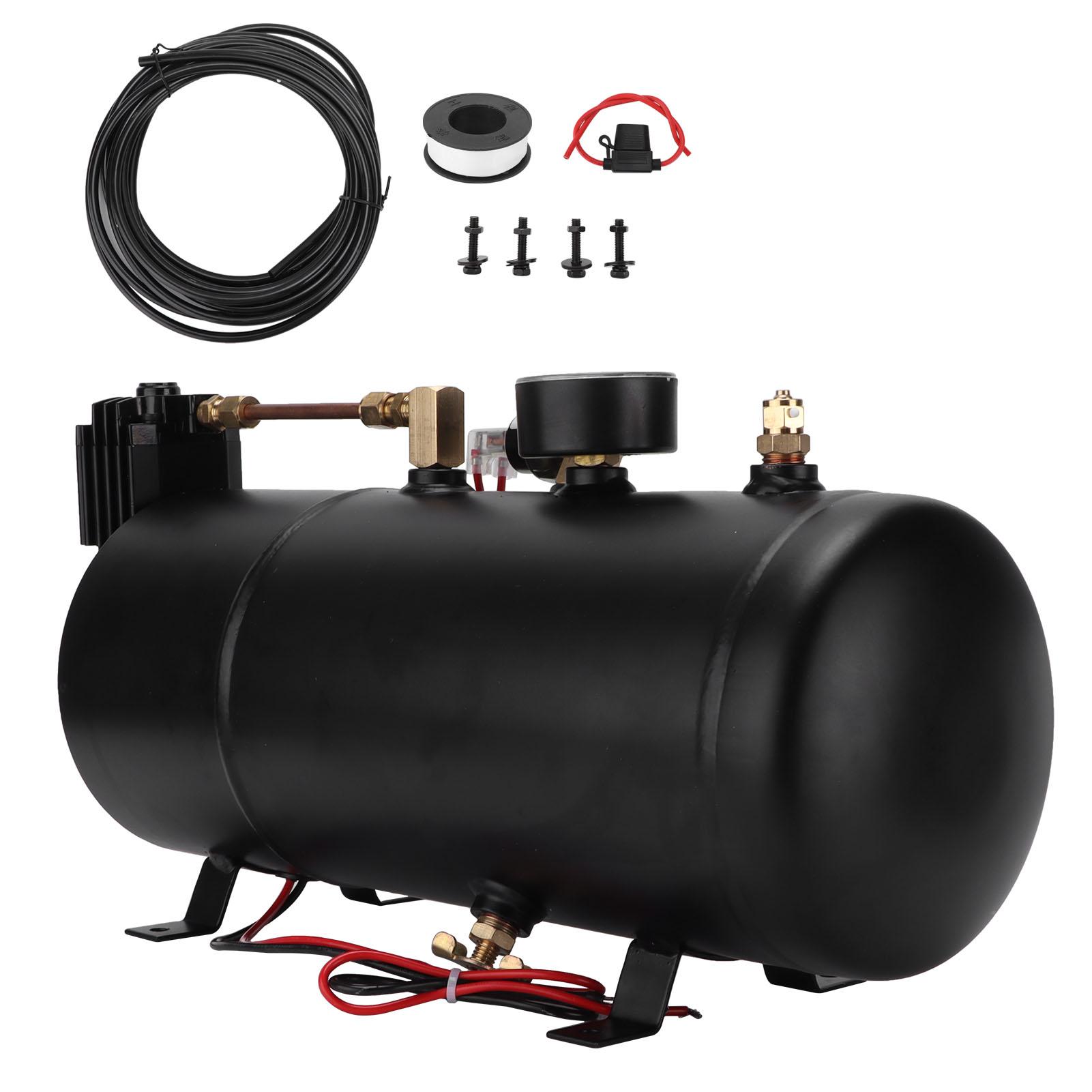 Компресор 12V повітряних клаксонів 3L 150PSI заміна модифікація для автомобілів, вантажівок, кораблів, поїздів
Компресор 12V повітряних клаксонів 3L 150PSI заміна модифікація для автомобілів, вантажівок, кораблів, поїздів