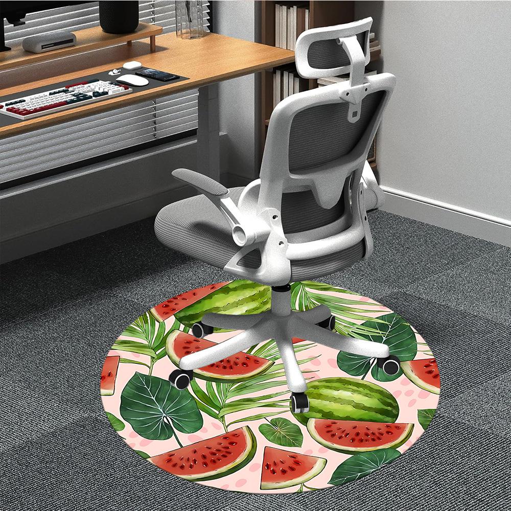 1pc Watermelon slices Chair Carpet for Office, Soft, Non-Slip Polyester Mat, Office, Entryway, Living Room, Bedroom, yy251207246 80cm by 80cm
1pc Watermelon slices Chair Carpet for Office, Soft, Non-Slip Polyester Mat, Office, Entryway, Living Room, Bedroom, yy251207246 80cm by 80cm