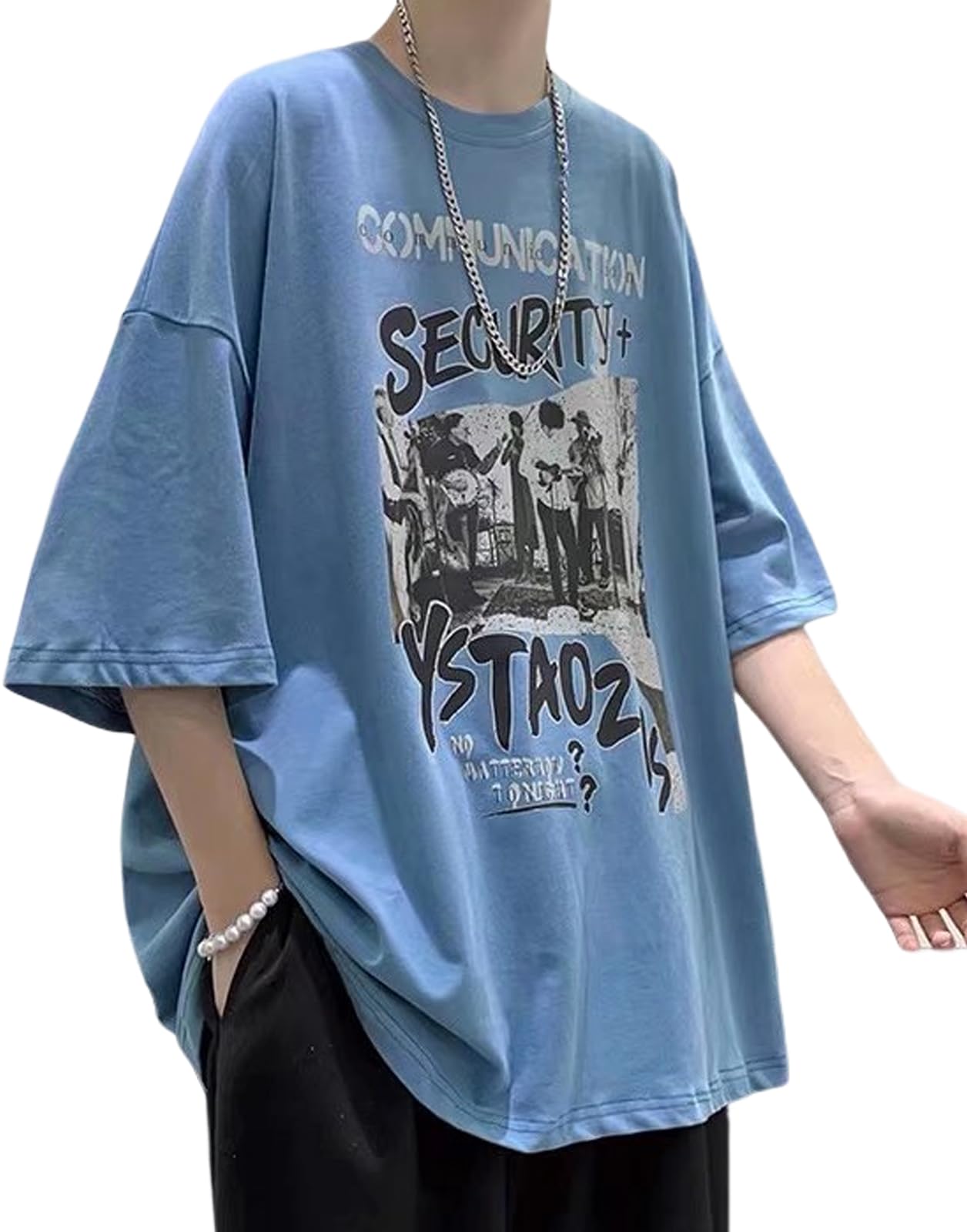 Luxe Relax Short Sleeve Logo Retro Summer Band Loose Plus Sizes Perfect for and XL Size Logo Band Relaxed Okii Crew Vintage Adult Casual Fashion Light синий
Luxe Relax Short Sleeve Logo Retro Summer Band Loose Plus Sizes Perfect for and XL Size Logo Band Relaxed Okii Crew Vintage Adult Casual Fashion Light синий