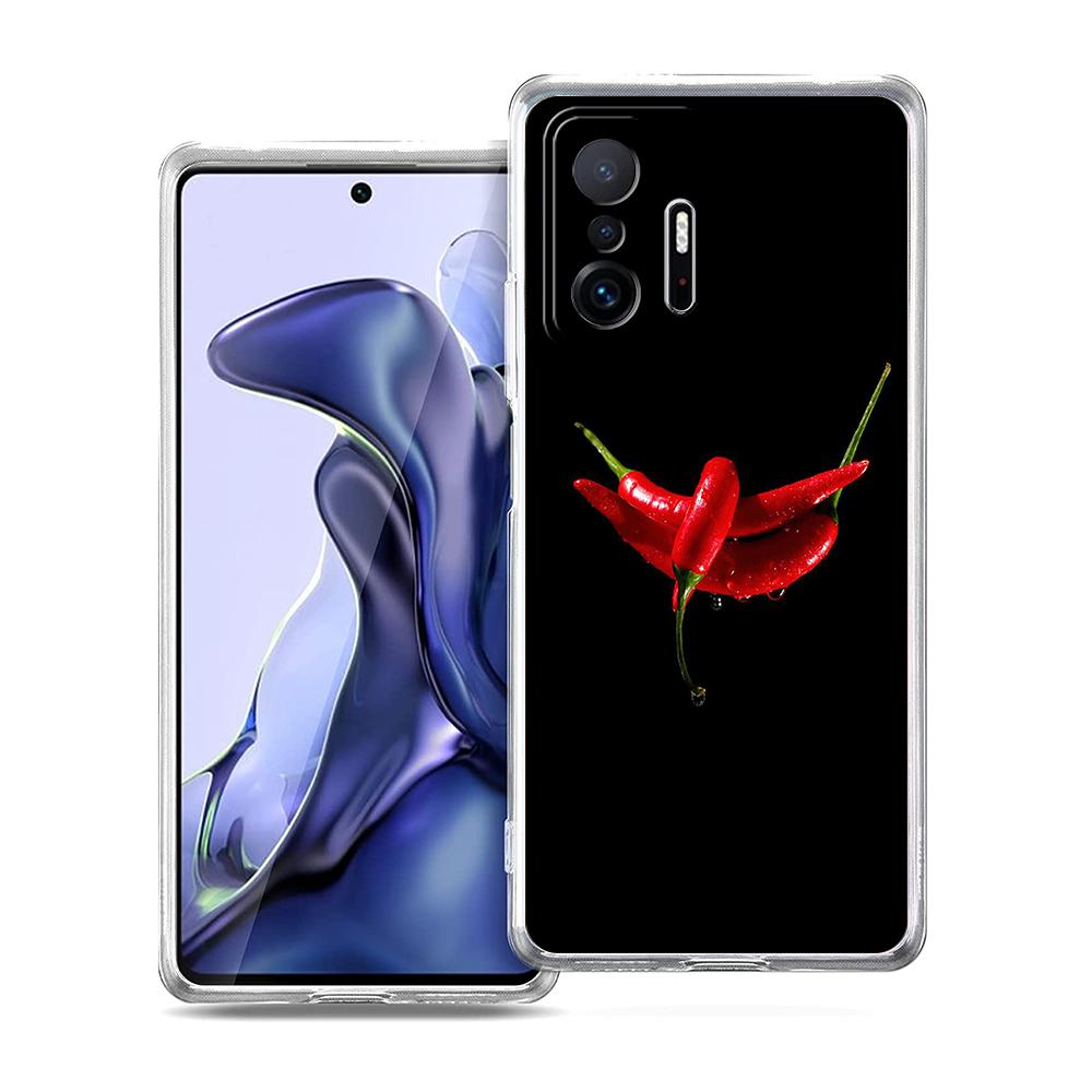 Transparent Phone Case for Xiaomi Mi 14 13 12 11 Ultra 13T 12T 11T Poco X3 NFC F3 F6 Pro Lite 5G Soft TPU Shell Chili Red Capas Mi 11 Ultra
Transparent Phone Case for Xiaomi Mi 14 13 12 11 Ultra 13T 12T 11T Poco X3 NFC F3 F6 Pro Lite 5G Soft TPU Shell Chili Red Capas Mi 11 Ultra