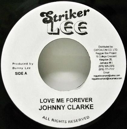 7inch Record JOHNNY CLARKE DENNIS ALCAPONE Love Me Forever Rock Them Capone NONE Striker Lee Jamaica Reggae Ska Dub Used
7inch Record JOHNNY CLARKE DENNIS ALCAPONE Love Me Forever Rock Them Capone NONE Striker Lee Jamaica Reggae Ska Dub Used