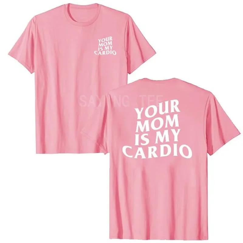 Your Mom Is My Cardio Весела футболка в тренажерному залі Гумор Смішні саркастичні вислови Жарт Графічні футболки Одяг для фітнесу Подарунки Футболка унісекс L
Your Mom Is My Cardio Весела футболка в тренажерному залі Гумор Смішні саркастичні вислови Жарт Графічні футболки Одяг для фітнесу Подарунки Футболка унісекс L