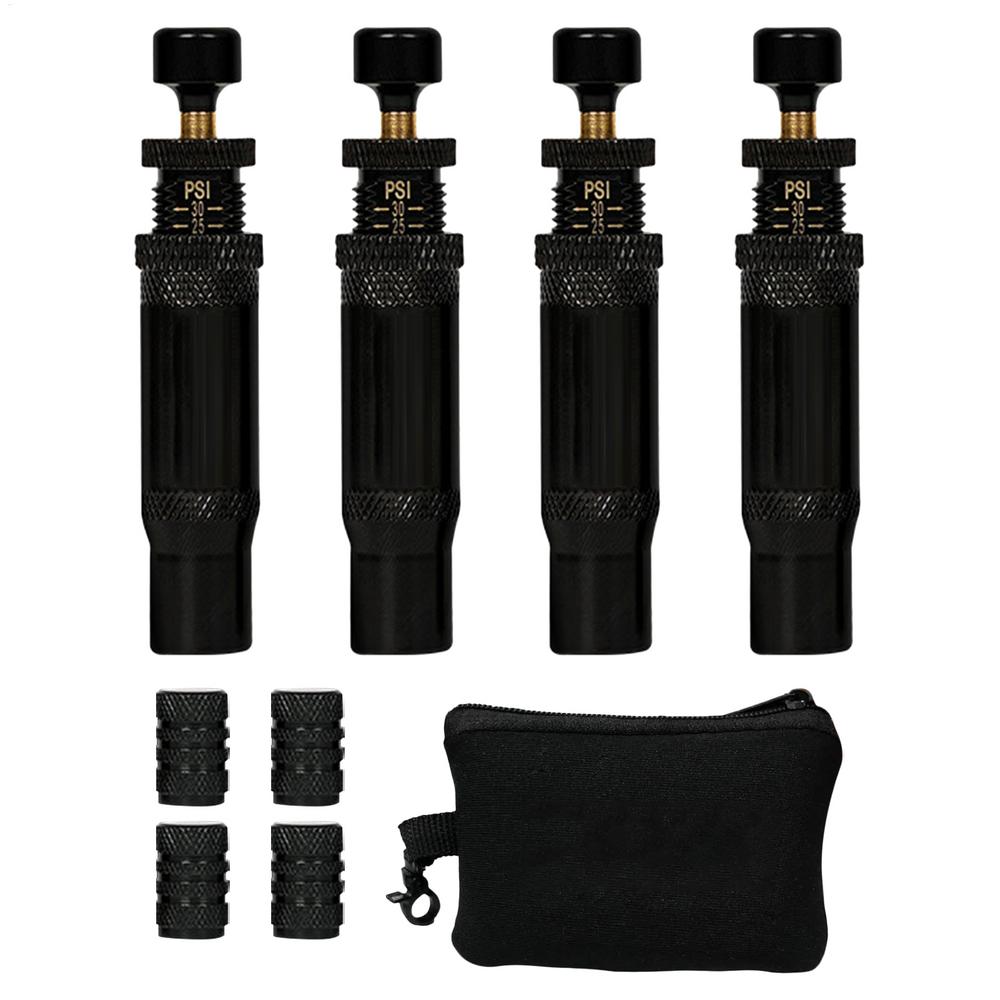 4pcs Off Road Tire Deflator Valve Kit Auto-Stop Tire Deflators 10-30 PSI Screw-on Tyre Air Down Tool for auto Tire Inflator Tool чёрный
4pcs Off Road Tire Deflator Valve Kit Auto-Stop Tire Deflators 10-30 PSI Screw-on Tyre Air Down Tool for auto Tire Inflator Tool чёрный