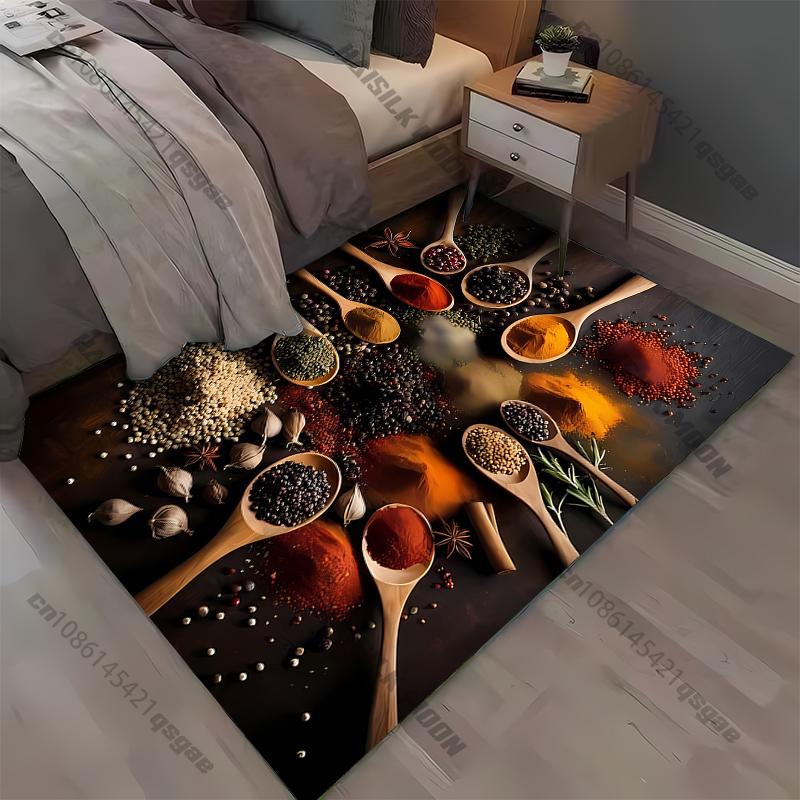 15 Sizes Kitchen Seasoning Pictures Pattern Rug Carpet for Living Room Bathroom Mat Creative Doormat Carpet for Bedroom Decor 40x60cm
15 Sizes Kitchen Seasoning Pictures Pattern Rug Carpet for Living Room Bathroom Mat Creative Doormat Carpet for Bedroom Decor 40x60cm