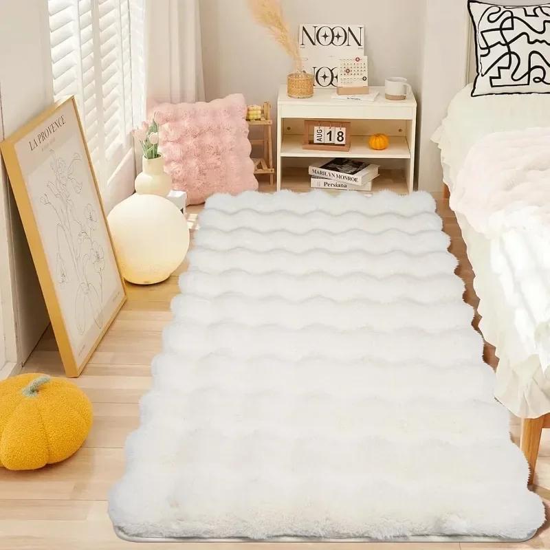 Fluffy Faux Rabbit Fur Carpet for Bedroom Floor Mat Luxury Plush Area Rug Soft Anti Slip Rugs Kid Room Sofa Decor Washable Rug 40X40CM off білий колір
Fluffy Faux Rabbit Fur Carpet for Bedroom Floor Mat Luxury Plush Area Rug Soft Anti Slip Rugs Kid Room Sofa Decor Washable Rug 40X40CM off білий колір