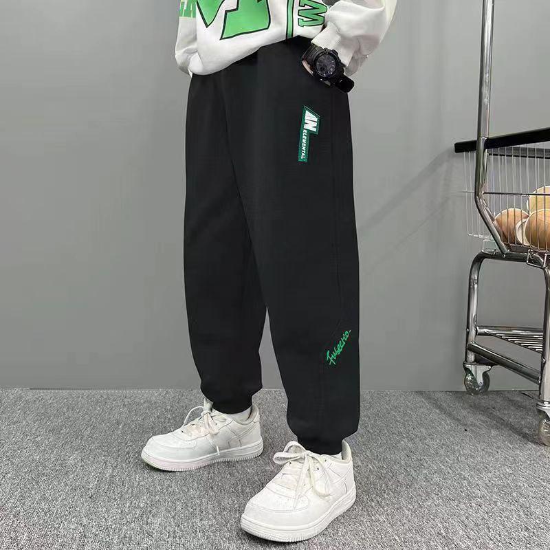 Весенне-осенние детские повседневные спортивные брюки для мальчиков, тонкие флисовые брюки-джоггеры для детей, свободные спортивные штаны, одежда для подростков 100
Весенне-осенние детские повседневные спортивные брюки для мальчиков, тонкие флисовые брюки-джоггеры для детей, свободные спортивные штаны, одежда для подростков 100