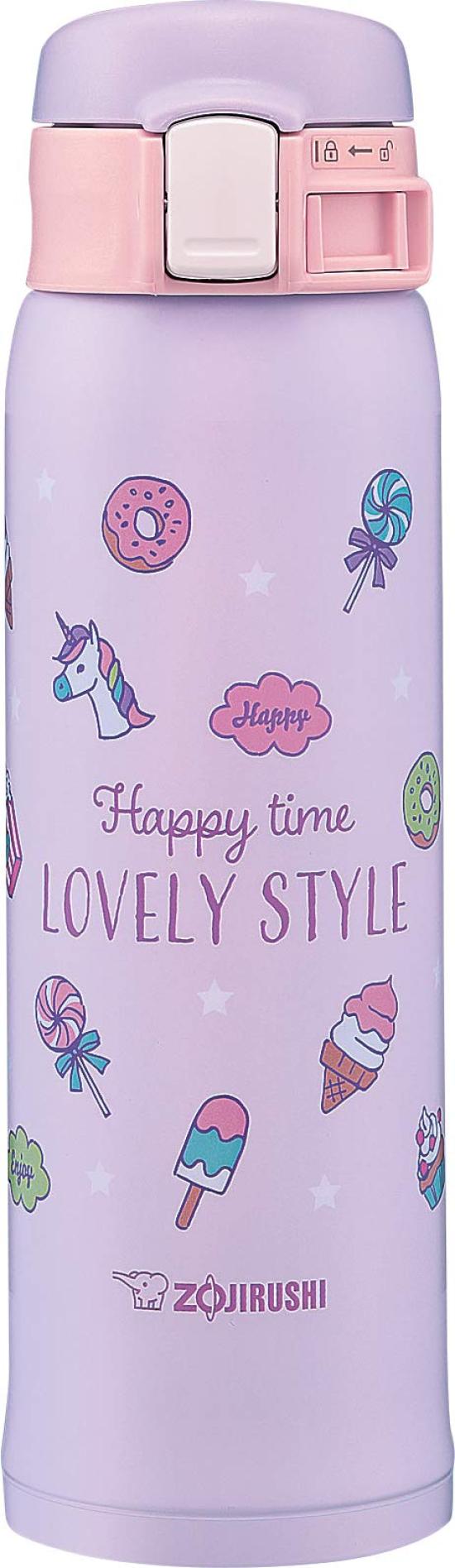 ZOJIRUSHI Stainless Steel Girls Mug, 0.48L, Sweet Purple, SM-SG48-VZ, Direct Drinking Type
ZOJIRUSHI Stainless Steel Girls Mug, 0.48L, Sweet Purple, SM-SG48-VZ, Direct Drinking Type