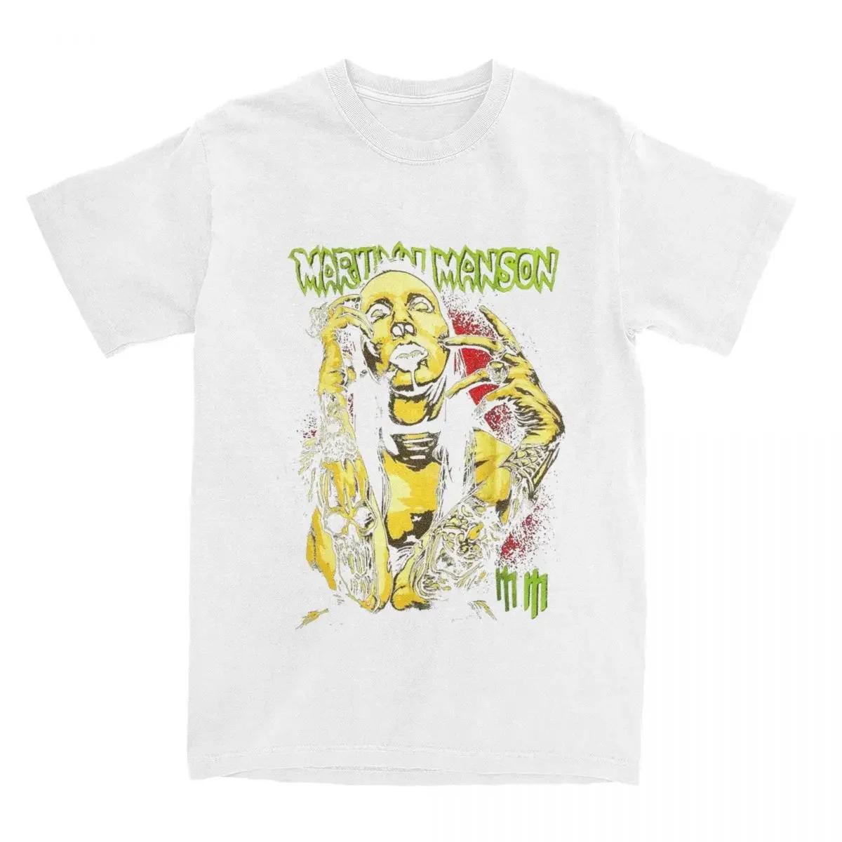 ZX TEE Marilyn Manson Gothic Fans T Shirts Vintage Streetwear Leisure Short Sleeve Casual Men Women Amusing Harajuku Unisex Tops 4XL
ZX TEE Marilyn Manson Gothic Fans T Shirts Vintage Streetwear Leisure Short Sleeve Casual Men Women Amusing Harajuku Unisex Tops 4XL