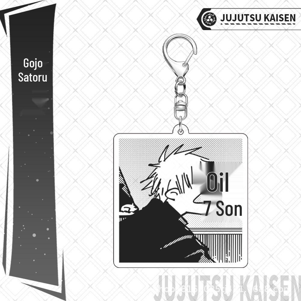 Jujutsu Kaisen: Gojo & Geto Square Acrylic Keychain Pendant 5.5 cm
Jujutsu Kaisen: Gojo & Geto Square Acrylic Keychain Pendant 5.5 cm