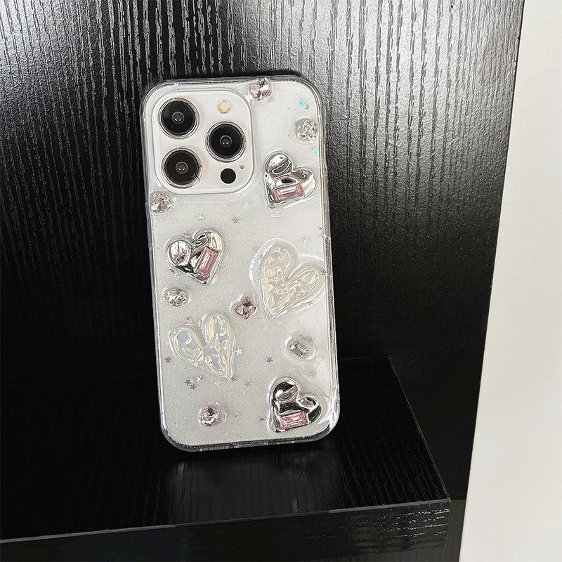 Rhinestone Love Mirror Bow Mobile Phone Case For Iphone17 Mickey Mouse Light Luxury Apple 16 Star Sequins iPhone 7/8/SE 2020
Rhinestone Love Mirror Bow Mobile Phone Case For Iphone17 Mickey Mouse Light Luxury Apple 16 Star Sequins iPhone 7/8/SE 2020