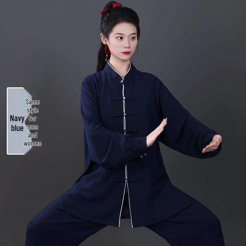 2025 New Style Tai Chi Clothing for Women & Men: Enhanced Fitness & Daily Wear XS темно-синий
2025 New Style Tai Chi Clothing for Women & Men: Enhanced Fitness & Daily Wear XS темно-синий