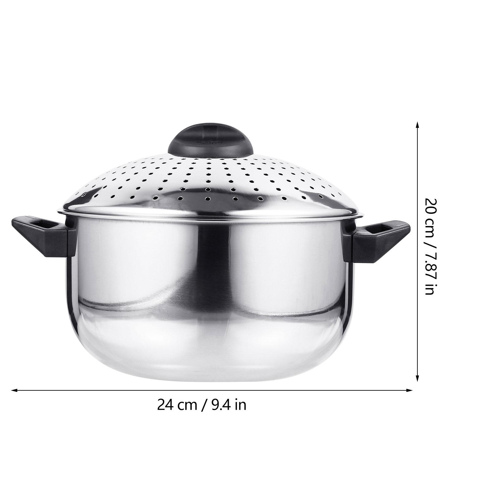 24cm 16cm Stainless Steel Noodle Pot With Lid Quick Draining Pasta Pot Non Stick Cookware Stockpot Soup Bowl Noodles Pot
24cm 16cm Stainless Steel Noodle Pot With Lid Quick Draining Pasta Pot Non Stick Cookware Stockpot Soup Bowl Noodles Pot
