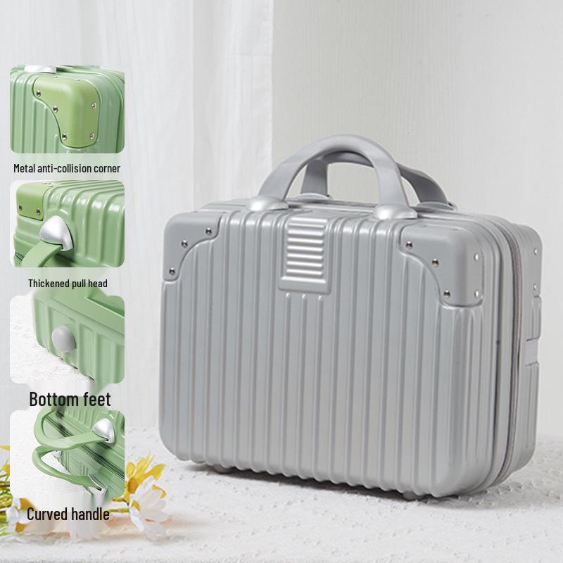 Popular Mini Suitcase Travel Makeup Case: Women s Portable Luggage Storage Souvenir, No Lock, 14-Inch 14 inch - Divider + Four Corner Protectors
Popular Mini Suitcase Travel Makeup Case: Women s Portable Luggage Storage Souvenir, No Lock, 14-Inch 14 inch - Divider + Four Corner Protectors
