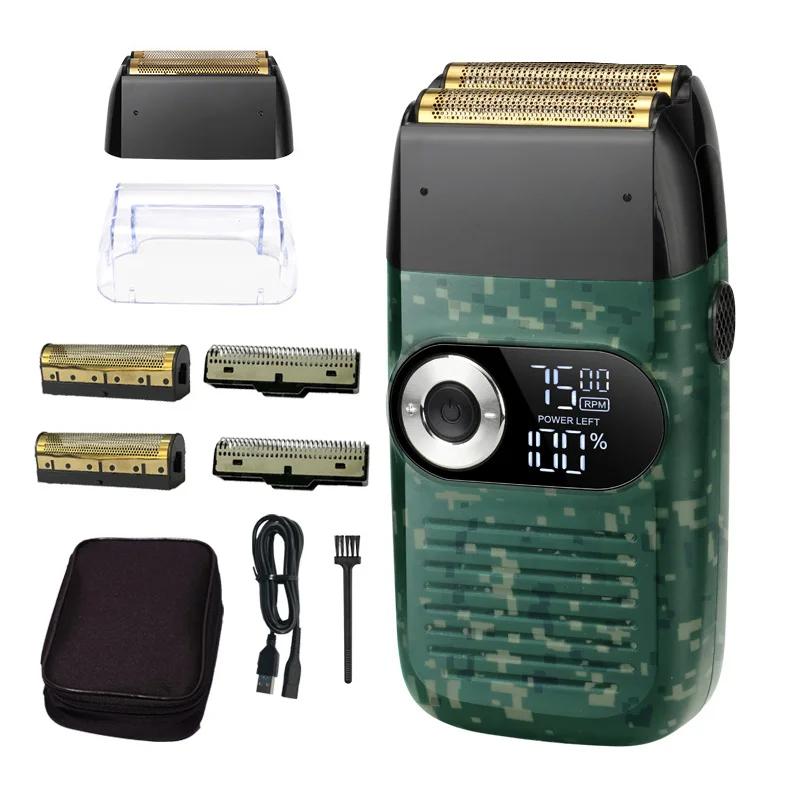 Electric Shaver Men Rechargeable Beard Shaver Electric Razor Floating Barber Hair Trimmer Face Care Shaving Machine
Electric Shaver Men Rechargeable Beard Shaver Electric Razor Floating Barber Hair Trimmer Face Care Shaving Machine