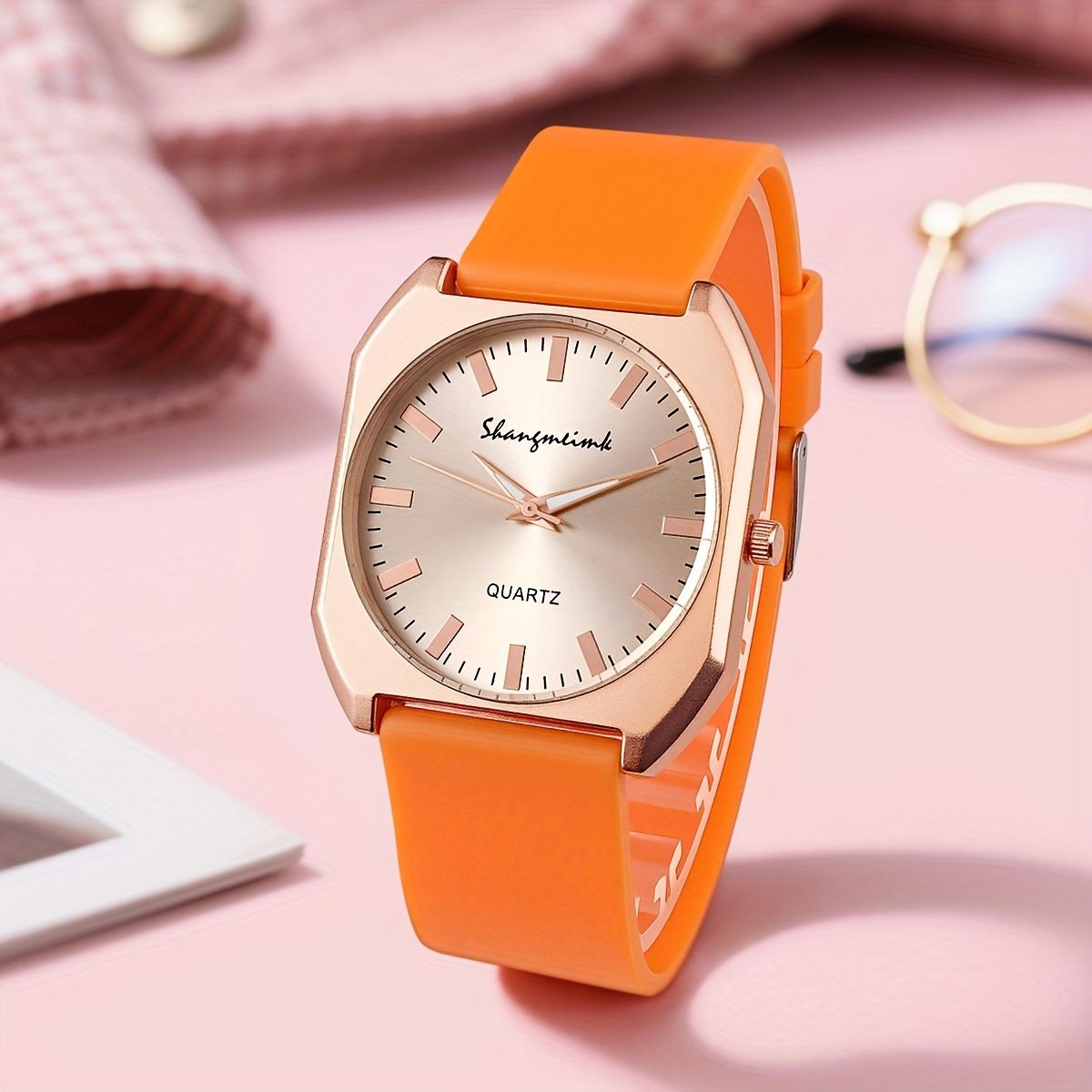 Women s Quartz Watch Casual Silicone Band Unisex Square Wristwatch Clock Gift помаранчевий
Women s Quartz Watch Casual Silicone Band Unisex Square Wristwatch Clock Gift помаранчевий