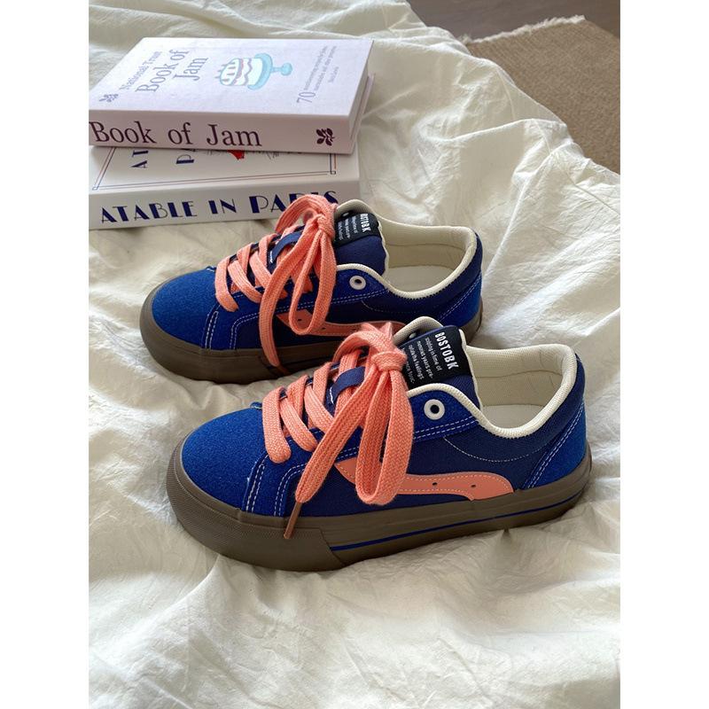 American retro skateboard shoes women s 2025 spring and autumn new Hong Kong style chic versatile niche design canvas shoes 40
American retro skateboard shoes women s 2025 spring and autumn new Hong Kong style chic versatile niche design canvas shoes 40