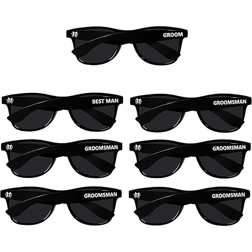 7 шт. Свадебные солнцезащитные очки для жениха, шафера, дружков, подарки, свадебный сувенир, декор для мальчишника, медовый месяц, помолвка, девичник 7pcs 4.8x14.4cm
7 шт. Свадебные солнцезащитные очки для жениха, шафера, дружков, подарки, свадебный сувенир, декор для мальчишника, медовый месяц, помолвка, девичник 7pcs 4.8x14.4cm