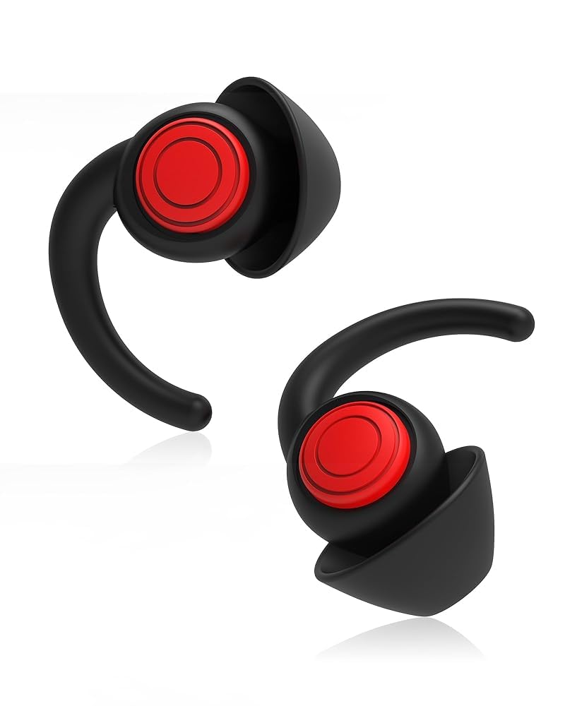 Reusable Earplugs for Sleep, 2 Pairs, Noise Cancellation, Snoring Control, Travel, Silicone Earpieces, Sound Blocking, Perfect for Live Performances,
Reusable Earplugs for Sleep, 2 Pairs, Noise Cancellation, Snoring Control, Travel, Silicone Earpieces, Sound Blocking, Perfect for Live Performances,
