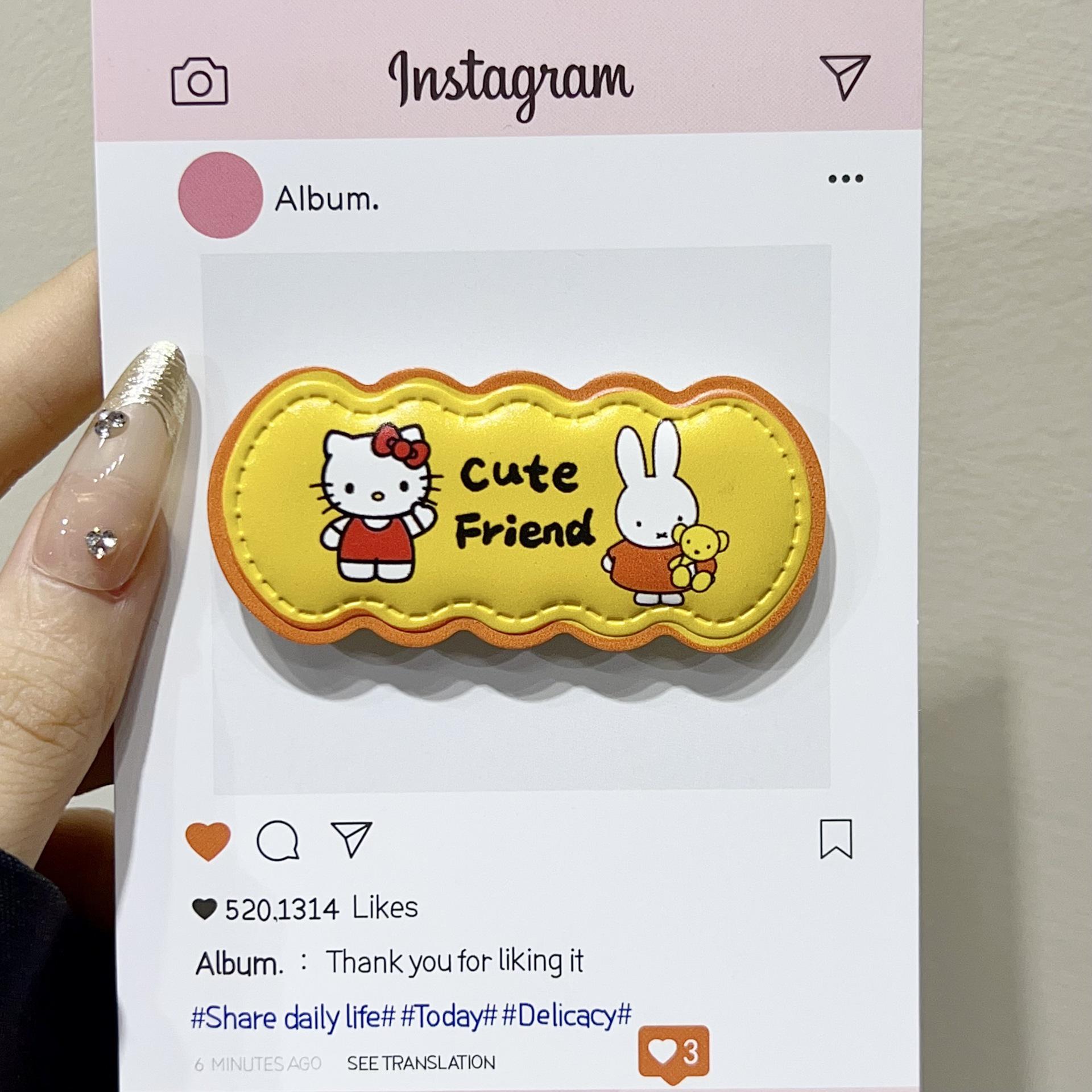 Hello Kitty Penguin Leather Wave Pattern Phone Case with Stand
Hello Kitty Penguin Leather Wave Pattern Phone Case with Stand