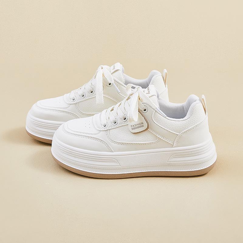 Spring little white shoes new female students thick-soled heightening sports board shoes casual street shooting 40 бежевий
Spring little white shoes new female students thick-soled heightening sports board shoes casual street shooting 40 бежевий
