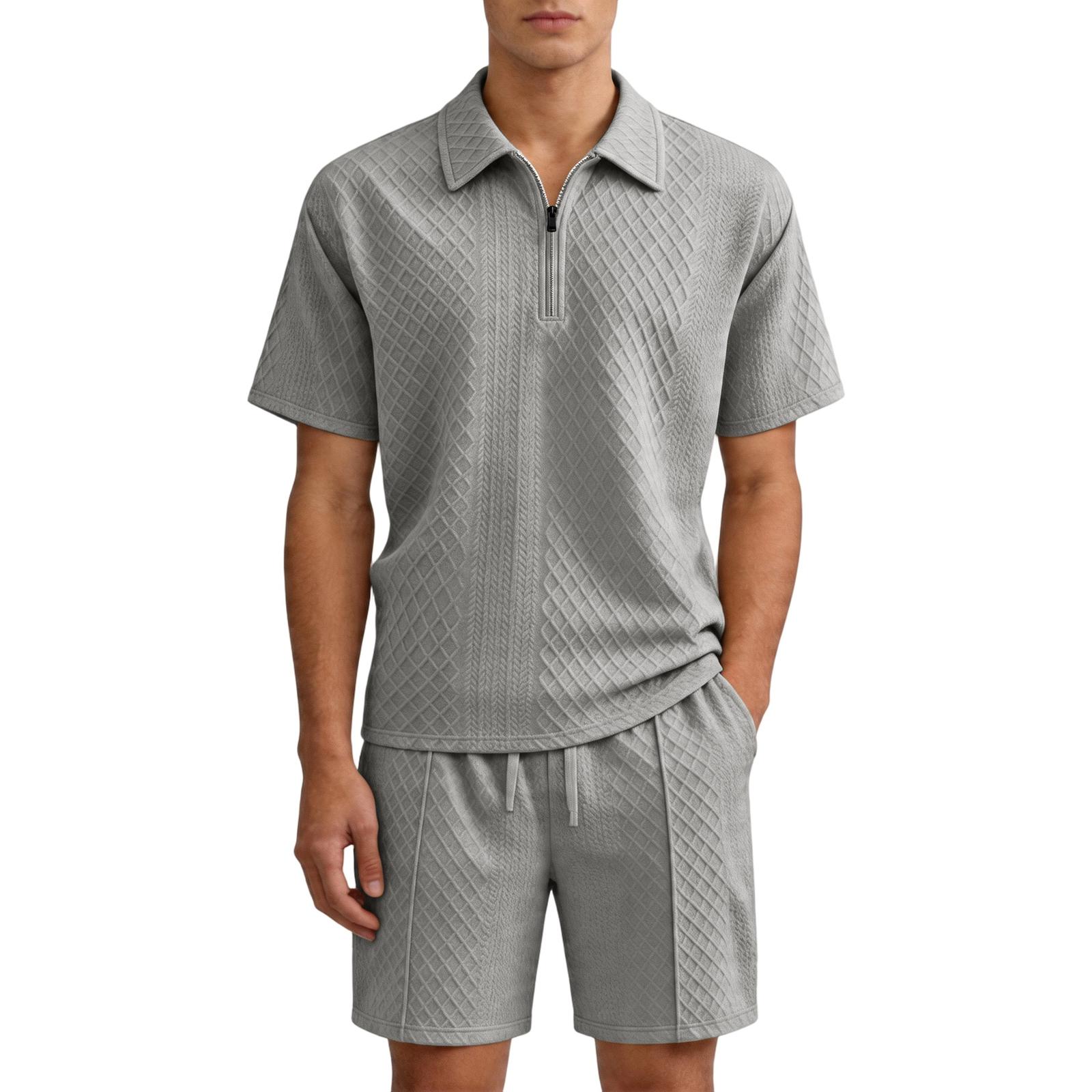 Men s Short Sleeve Polo Shirt and Shorts Set Fabric Half Two Piece Outfit for Casual Wear XXXL
Men s Short Sleeve Polo Shirt and Shorts Set Fabric Half Two Piece Outfit for Casual Wear XXXL