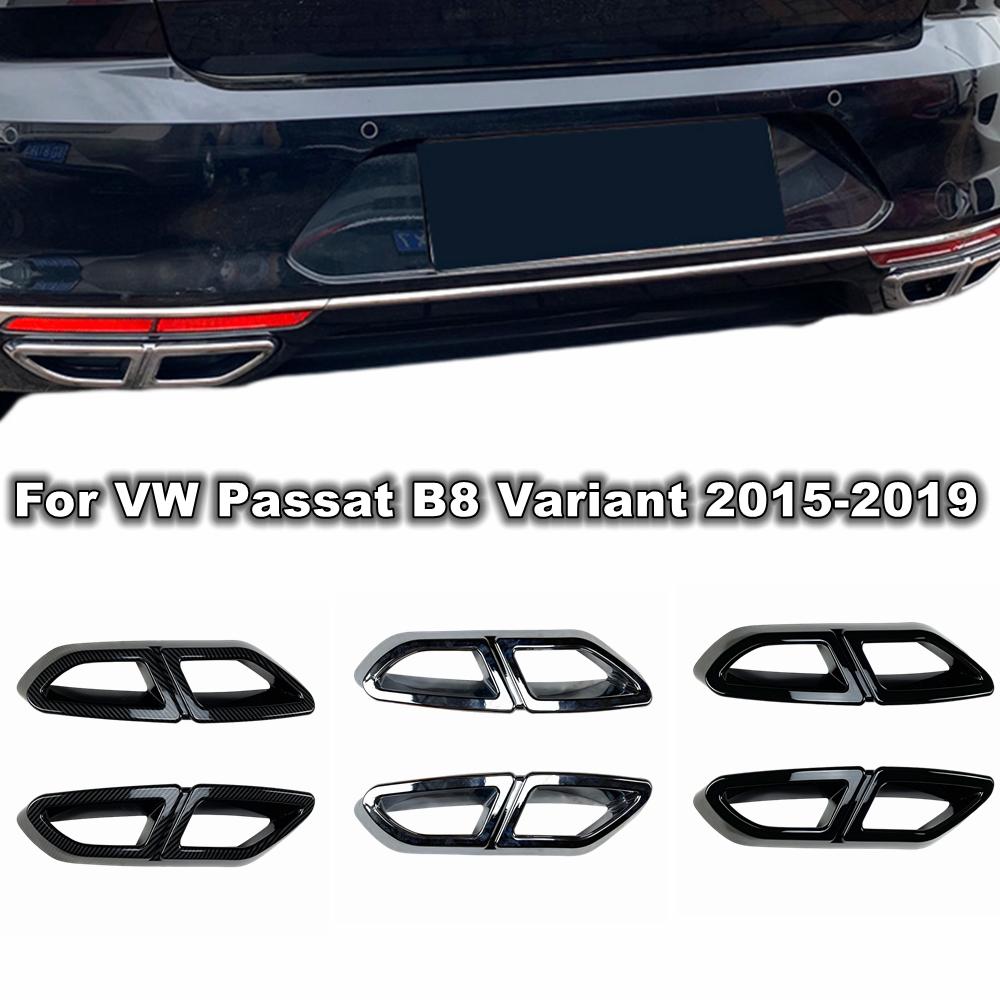 Для VW Passat B8 Variant 2015-Rline модификация заднего выхлопа с четырьмя отверстиями, хромированная рамка выхлопного диффузора, матовый черный корпус
Для VW Passat B8 Variant 2015-Rline модификация заднего выхлопа с четырьмя отверстиями, хромированная рамка выхлопного диффузора, матовый черный корпус