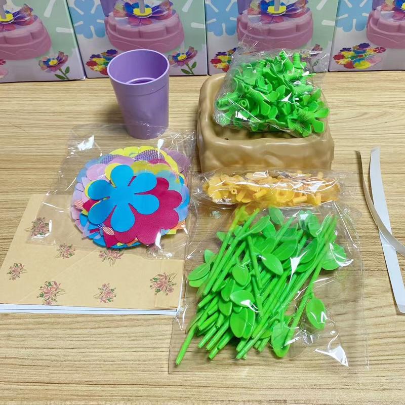 Non-Toxic Fabric Flower Bouquets Toys Diy Craft Kits Toys For Kids Handmade Flowers Market Toy Children Christmas Birthday Gift
Non-Toxic Fabric Flower Bouquets Toys Diy Craft Kits Toys For Kids Handmade Flowers Market Toy Children Christmas Birthday Gift