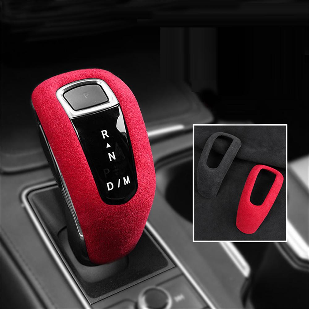 Leather Car Gear Shift Knob Cover Gears Suede Cap Protective Mat For Cadillac XT4 CT6 2016 2017 2018
Leather Car Gear Shift Knob Cover Gears Suede Cap Protective Mat For Cadillac XT4 CT6 2016 2017 2018