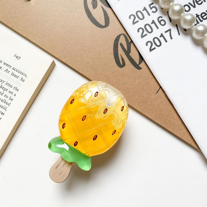 Mobile Phone Airbag Holder Simulation Fruit Ice Cream Summer Fun Ring Buckle Creative Stable Portable
Mobile Phone Airbag Holder Simulation Fruit Ice Cream Summer Fun Ring Buckle Creative Stable Portable