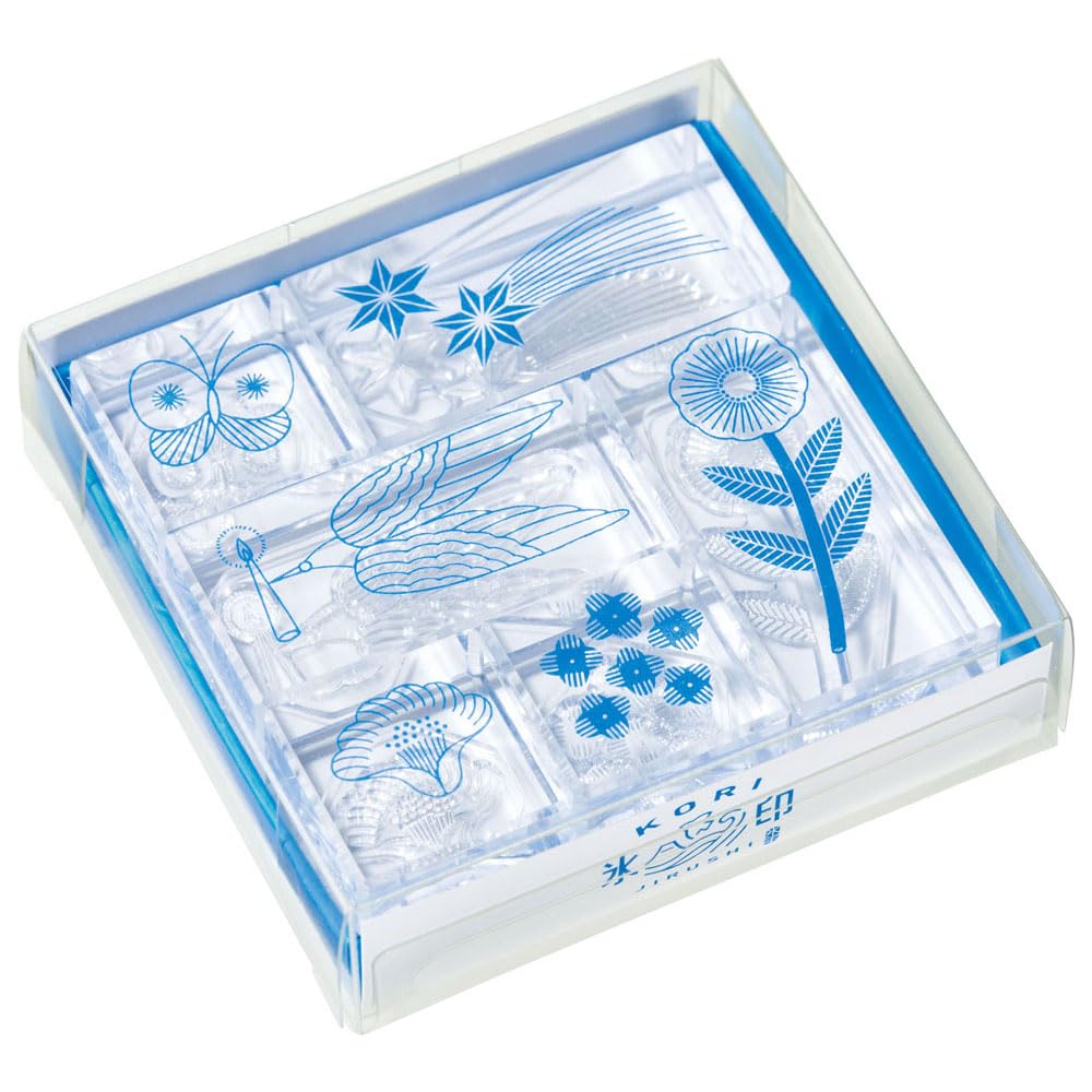 King Jim Clear Ice Set of Hikari Stamps, Mark, 6, Set, CLSSA-004
King Jim Clear Ice Set of Hikari Stamps, Mark, 6, Set, CLSSA-004