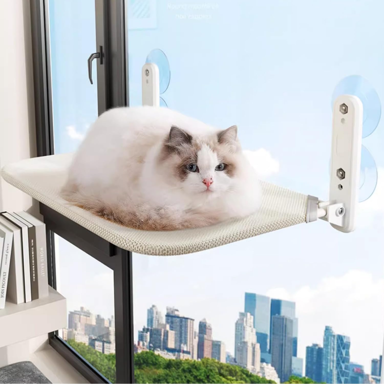 maodurful Cat Window Bed Load Capacity Strong Adsorption for Multiple Foldable Cat Stress All Seasons Hammock, 20kg, Cats, Bed, бежевий
maodurful Cat Window Bed Load Capacity Strong Adsorption for Multiple Foldable Cat Stress All Seasons Hammock, 20kg, Cats, Bed, бежевий