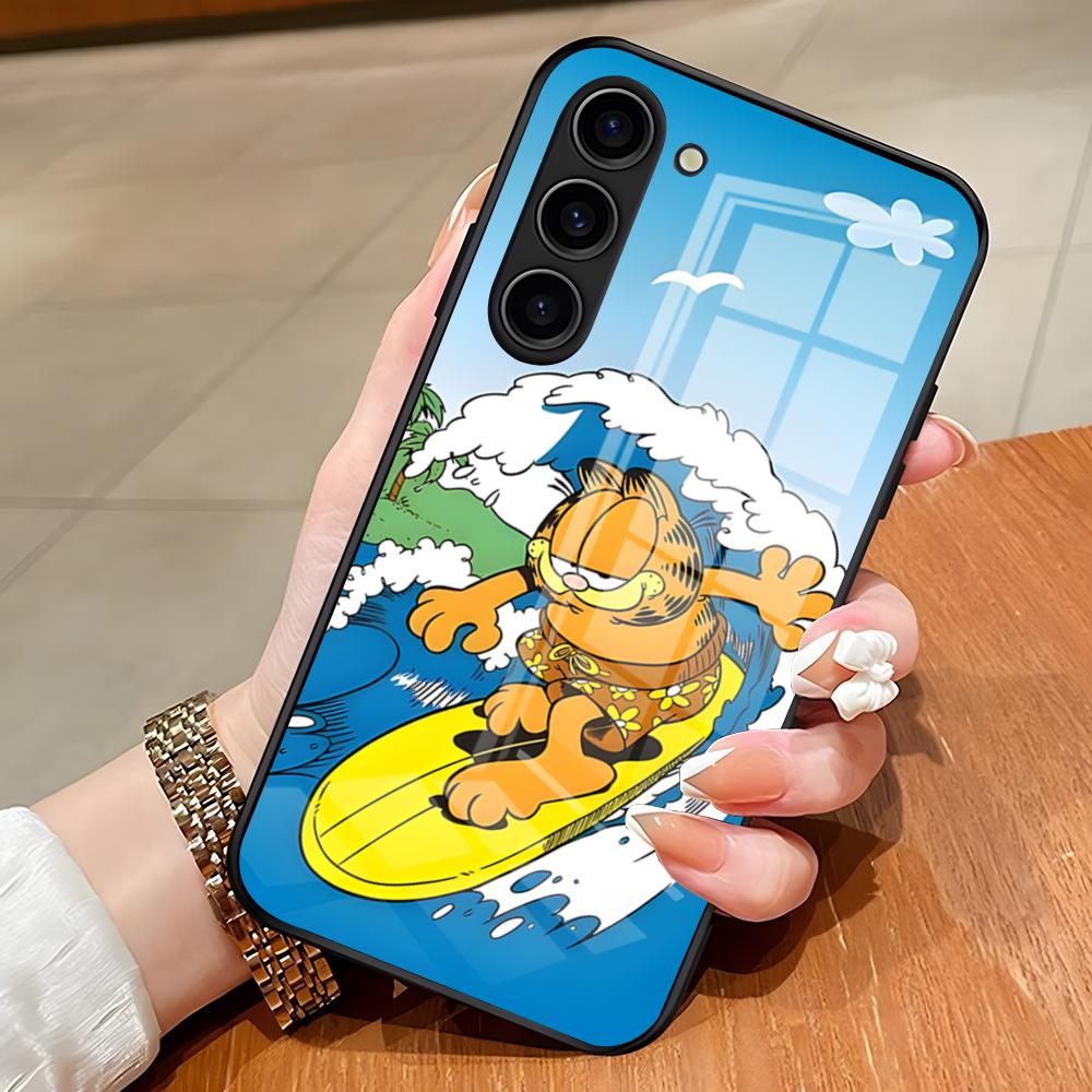 Cute Cat G-GarfieldeS Phone Case For Samsung S26 S25 Edge Ultra S23 S22 S21 S20 Ultra Plus S24 Fe A54 A53 A25 Glass Cover Samsung S24 FE
Cute Cat G-GarfieldeS Phone Case For Samsung S26 S25 Edge Ultra S23 S22 S21 S20 Ultra Plus S24 Fe A54 A53 A25 Glass Cover Samsung S24 FE